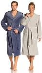 Vossen Damen & Herren Bademantel "Lynn" ivory XS