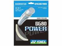 YONEX BG 80 Power Badminton String Set, Color- White