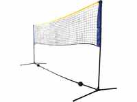 Schildkröt® Netzgarnitur Kombi, freistehendes Freizeit-Netz für Badminton,