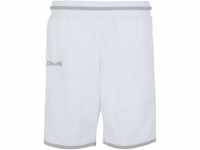 Spalding Damen Move Shorts, weiß/Silber grau, XL