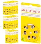 MASTERLIFE H&Ouml;RGER&Auml;TE BATTERIEN Typ 10 PR70 gelb A10 Batterie (90)