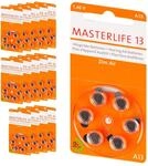 MASTERLIFE H&Ouml;RGER&Auml;TE BATTERIEN Typ 13 PR48 orange A13 Batterie (90)