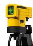 STABILA Kreuzlinienlaser LAX 50 G, 3-teiliges Set, selbstnivellierend, helle gr&uuml;ne