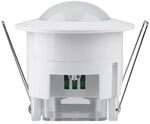 V-TAC 5090 V-TAC 5090 Unterputz Decken-Bewegungsmelder 360&deg; Wei&szlig; IP20, (L x B x H)