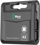 Wera 05057790001 Bit-Sortiment, Bit-Box 20 V Robertson 2, 20-teilig