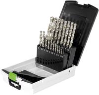 Festool HSS Bohrer-Set 1&ndash;10 mm, 19-teilig, DIN 338, Bohrerbox