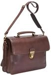 Picard Herren Toscana Aktentaschen, Braun/Kastanie, 37x27x10 Centimeters