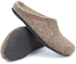 Magicfelt Filzpantoffeln 709 aus Mulesing-freier Merino-Schurwolle &ndash; Handgefertigte