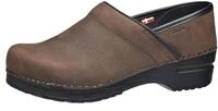 Sanita Prof. Textured Oil, Damen Clogs, Braun (Antique Brown 78), 37 EU (4 UK)