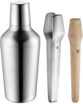 WMF Matroschka Cocktail Set 5-teilig, Barkeeper Set mit Edelstahl Cocktail Shaker