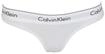 Calvin Klein Damen String Thong Unterw&auml;sche, Wei&szlig; (White), L