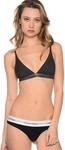 Calvin Klein Damen String Thong Unterw&auml;sche, Schwarz (Black), M