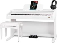 Classic Cantabile DP-210 WM E-Piano SET inkl. Bank, Kopfh&ouml;rer, Schule (Digitalpiano