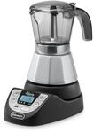 De'Longhi EMKP42.B Alicia PLUS - Elektrische Moka-Kaffeemaschine, 450 W, 2-4 Tassen,