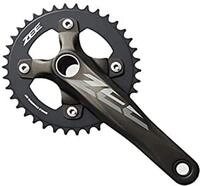 SHIMANO ZEE FC-M640 10-Fach Kurbelgarnitur, Black, 165 mm