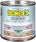 Bondex 386517 Kreidefarbe behagliches gr&uuml;n 0,5 L f&uuml;r 6 m&sup2; - Pflegt und sch&uuml;tzt