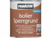 Primaster Isoliersperrgrund 750ml Weiß Spezialgrundierung Schutz f. Anstriche