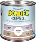 Bondex 386520 Kreidefarbe kreativ weiss 0,5 L f&uuml;r 6 m&sup2; - Pflegt und sch&uuml;tzt das