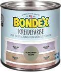 Bondex Kreidefarbe Elegantes Taupe 0,5 L | F&uuml;r M&ouml;bel & Accessoires aus Holz 