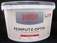 Sch&ouml;ner Wohnen 16kg Strukturfarbe Feinputz - Optik, extrafein, weiss
