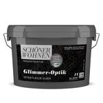 Glimmer-Optik Effektlasur Sch&ouml;ner Wohnen Silber 1 l