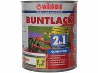 Wilckens 2in1 Acryl Buntlack für Innen und Außen, glänzend, 750 ml, RAL 9005