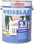 Wilckens 2in1 Weisslack gl&auml;nzend, 2,5 l