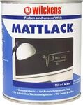 Wilckens Kunstharz Mattlack f&uuml;r Innen und Au&szlig;en, 750 ml, Schwarz