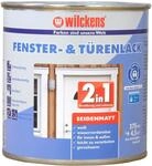 Wilckens 2in1 Fenster- & T&uuml;renlack seidenmatt, 375 ml, Wei&szlig;