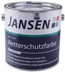 Jansen ISO-WSF Wetterschutzfarbe wei&szlig; 2,5l