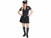 Generique - Sexy Polizei-Officer Kostüm für Damen schwarz S / M