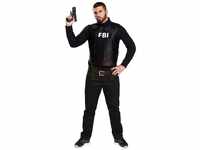 Rubie's Karneval Herren Kostüm FBI Weste Polizei Größe 50