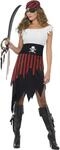 Smiffys Pirate Wench Costume, Black Halloween und Karneval