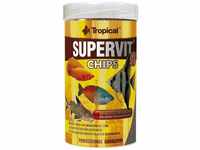 Tropical Supervit Chips Premium Hauptfutter für alle Zierfische, 2er Pack (2 x...