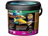 JBL Futter für alle Teichfische, Schwimmende Futterflocken, Funktionsfutter, ProPond