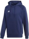adidas Herren Hoodie Core 18, Dark Blue/White, S, CV3332