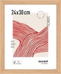 accent by nielsen Holz Bilderrahmen Scandic, 24 x 30 cm, Hellbraun