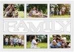 Hama Collage Bilderrahmen f&uuml;r Fotocollagen &bdquo;Budapest - Family (Fotorahmen mit