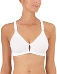 Triumph Damen Sport-BH Triaction Fitness F, ohne B&uuml;gel, Gepolstert, 75B, Wei&szlig;