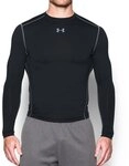 Under Armour Herren Langarmshirt UA CG Crew, Black, LG, 1265650-001