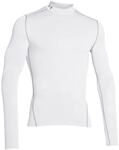 Under Armour ColdGear Compression Mock Weiss, S Herren