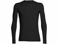 Icebreaker Herren Merino Wolle Anatomica Langarm Crewe T-Shirt - 150 Ultraleichtes