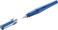 Pelikan 802925 F&uuml;llhalter Pelikano f&uuml;r Rechtsh&auml;nder, F-Feder, Blau, 1 St&uuml;ck...