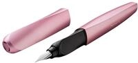 Pelikan Twist F&uuml;llhalter, Edelstahl-Feder in Strichbreite M inkl. Tintenpatrone,