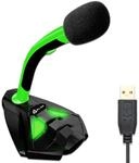 KLIM Voice Desktop USB Mikrofonstand f&uuml;r Laptop Computer - Gaming Mic - Mikrofon PC