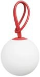 Fatboy Bolleke H&auml;ngelampe - Akku Pendelleuchte - &Oslash; 20 cm - Rot | USB Aufladbar f&uuml;r