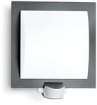 Steinel Au&szlig;enleuchte L 20 S anthrazit, Wandlampe mit 180&deg; Bewegungsmelder, Max.10 m