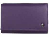 Greenburry Spongy Geldbörse Leder 15,5 cm, Purple, one size