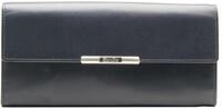 Esquire Helena Geldb&ouml;rse Leder 18 cm, Schwarz, M&uuml;nzgeldb&ouml;rse