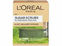 L'Oréal Paris Sugar Scrubs Gesichtsmaske Klärendes Peeling, 50 ml